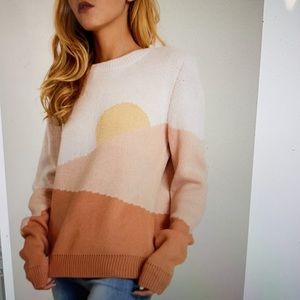 Sunset sweater